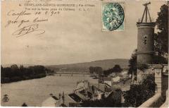 Conflans vue sur la Seine -
													78 Yvelines
												