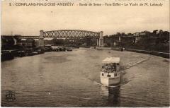 Conflans Pont Eiffel le yacht de M. Lebaudy
