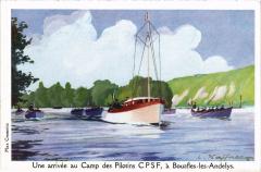 Une arrivee au Champ de Pilotins