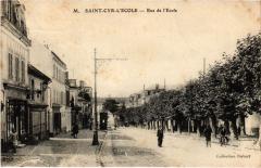 St Cyr l'Ecole Rue de l'Ecole