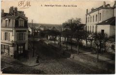 St Cyr l'Ecole Rue de l'Ecole
