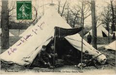 Maisons Laffitte le Camp sous la tente à Maisons-Laffitte