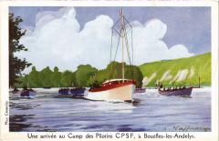 Une arrivee au Champ de Pilotins