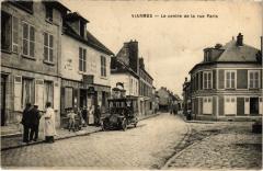 Viarmes Le centre de la rue de Paris à Viarmes