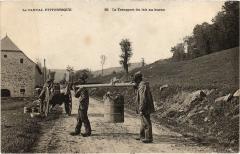 Transport du lair au buron Folklore