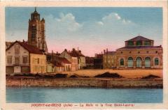 Norgent sur Seine la Halle Tour Saint-Laurent
