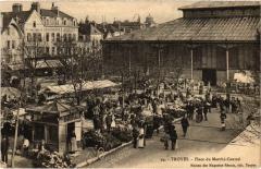 Troyes Place du Marche à Troyes