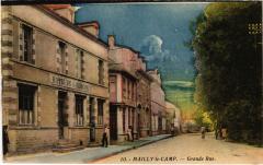 Mailly le Camp Grande rue à Mailly-le-Camp
