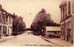 Mailly le Camp entree du Camp à Mailly-le-Camp