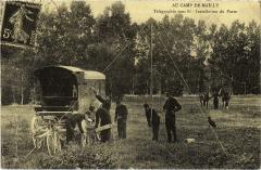 Mailly le Camp Installation du Poste à Mailly-le-Camp