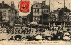 Troyes Defile Place Victor Hugo à Troyes