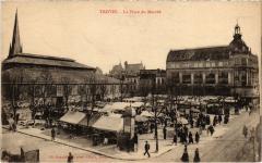 Troyes Place du Marche à Troyes