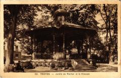 Troyes Jardin du Rocher et le Kiosque à Troyes