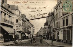 Troyes Rue Notre Dame à Troyes