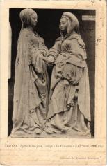 Troyes Eglise Saint-Jean Groupe La Visitation à Troyes