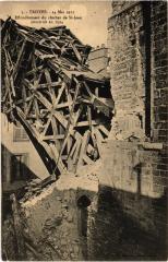 Troyes Effondrement du clocher de Saint-Jean à Troyes
