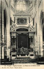 Troyes Eglise Saint-Jean Choeur et le Maitre Autel à Troyes