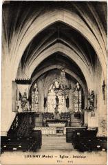 Lusigny Eglise interieur