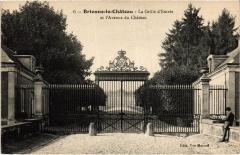 Brienne Grille d'entree Avenue du Chateau -
													10 Aube
												