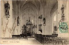 Bouilly interieur de l'Eglise -
																					10320 Bouilly
																			