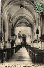 Ervy interieur de l'Eglise