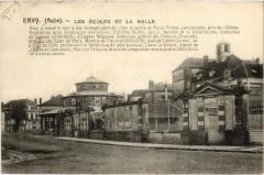 Ervy Les Ecoles et la Halle