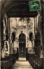 Ervy interieur de l'Eglise