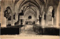 Quarre les Tombes interieur de l'Eglise