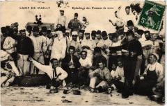 Mailly le Camp epluchage des Pommes de terre à Mailly-le-Camp