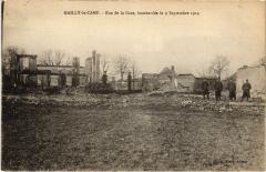 Mailly le Camp Rue de la Gare à Mailly-le-Camp