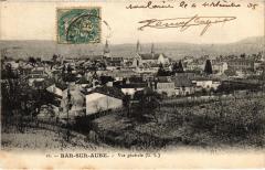 Bar sur Aube vue generale à Bar-sur-Aube