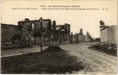 Mailly le Camp aspect de l'interieur de l'Eglise à Mailly-le-Camp