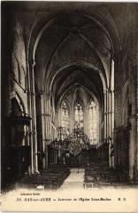 Bar sur Aube Eglise Saint-Maclou interieur à Bar-sur-Aube