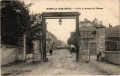Romilly Grille et Avenue du Chateau