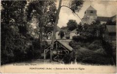 Fontvanne Sources de la Vanne et Eglise