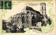 Brienne Abside de l'Eglise -
													10 Aube
												