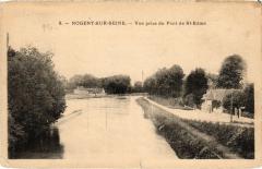 Nogent vue prise du Pont de Saint-Edme