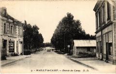 Mailly le Camp entree du camp à Mailly-le-Camp