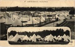 Mailly le Camp vue des tentes à Mailly-le-Camp