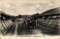 Mailly le Camp baraquements à Mailly-le-Camp