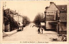 Mailly le Camp entree du camp à Mailly-le-Camp