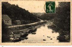 Pontaubert vue prise du Pont