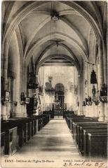 Ervy interieur de l'Eglise Saint-Pierre