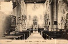 Ervy interieur de l'Eglise Saint-Pierre