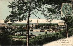 Sable vue du Jardin de la Ville -
													72 Sarthe
												
