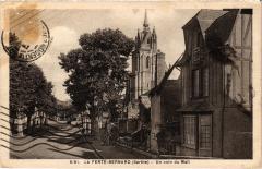 La Ferte Bernard un coin du Mall