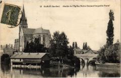 Sable abside de l'Eglise Notre Dame -
													72 Sarthe
												