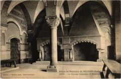 Solesmes Abbaye des Benedictins les grandes cheminees à Solesmes