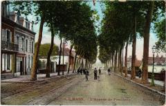 Le Mans Avenue de Pontlieue au Mans