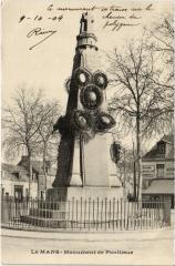 Le Mans Monument de Pontlieue au Mans